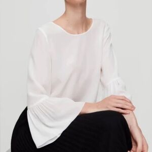 Aritzia Babaton White Humbert Top